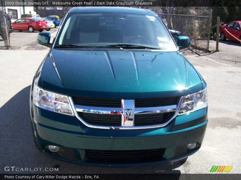 Melbourne Green Pearl / Dark Slate Gray/Light Graystone 2009 Dodge Journey SXT
