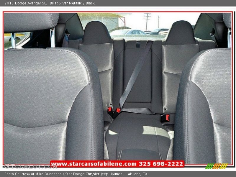 Billet Silver Metallic / Black 2013 Dodge Avenger SE