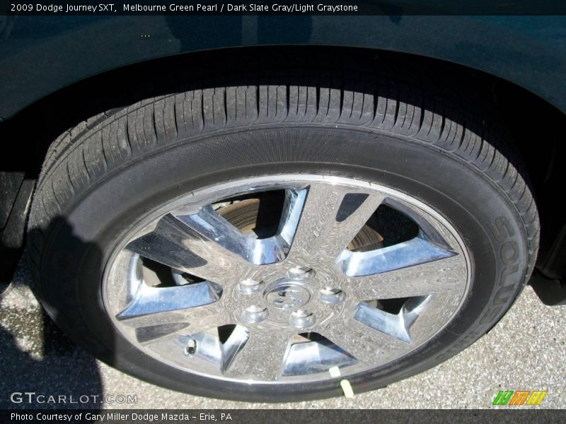 Melbourne Green Pearl / Dark Slate Gray/Light Graystone 2009 Dodge Journey SXT