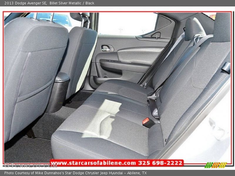 Billet Silver Metallic / Black 2013 Dodge Avenger SE