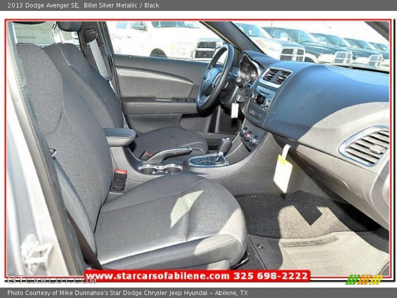 Billet Silver Metallic / Black 2013 Dodge Avenger SE