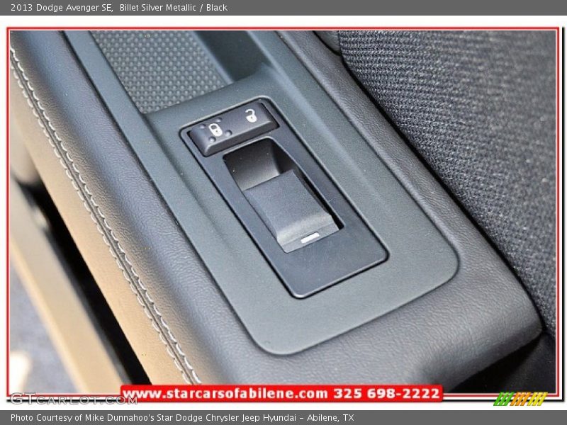 Billet Silver Metallic / Black 2013 Dodge Avenger SE
