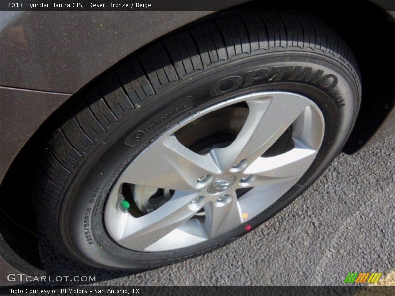 Desert Bronze / Beige 2013 Hyundai Elantra GLS