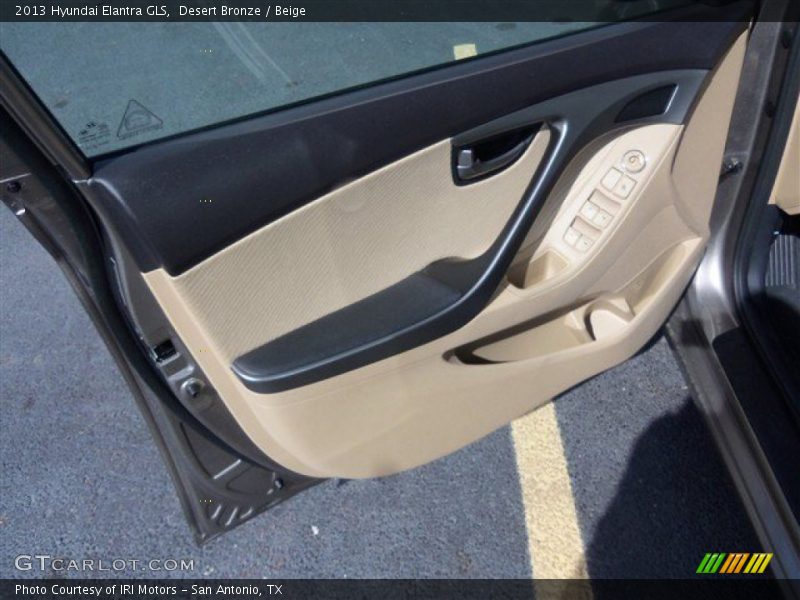 Desert Bronze / Beige 2013 Hyundai Elantra GLS