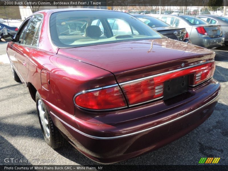 Bordeaux Red Pearl / Taupe 2000 Buick Century Custom