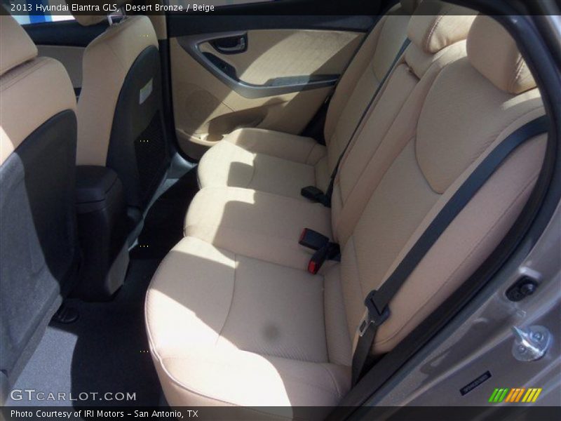 Desert Bronze / Beige 2013 Hyundai Elantra GLS
