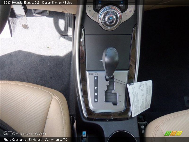 Desert Bronze / Beige 2013 Hyundai Elantra GLS