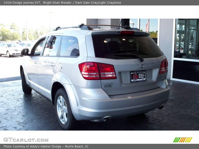 Bright Silver Metallic / Dark Slate Gray/Light Graystone 2009 Dodge Journey SXT