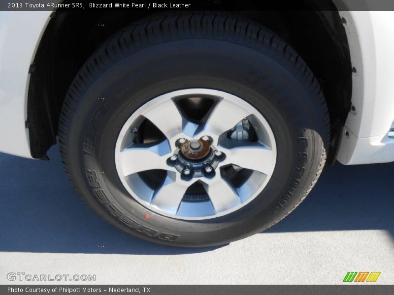 Blizzard White Pearl / Black Leather 2013 Toyota 4Runner SR5