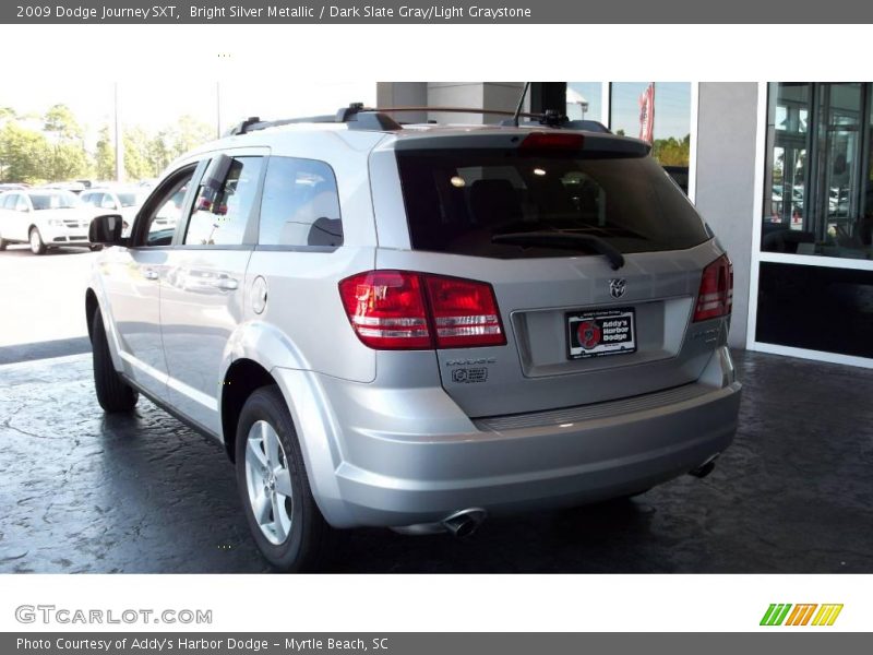 Bright Silver Metallic / Dark Slate Gray/Light Graystone 2009 Dodge Journey SXT