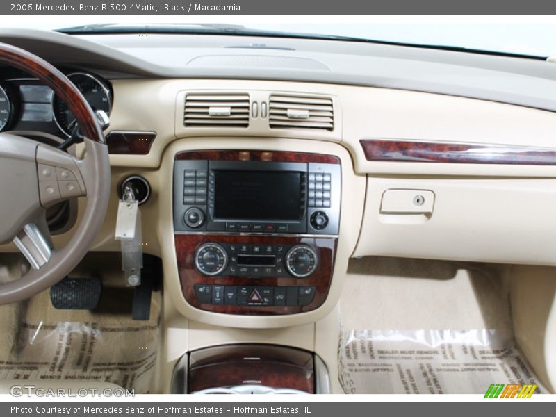 Black / Macadamia 2006 Mercedes-Benz R 500 4Matic