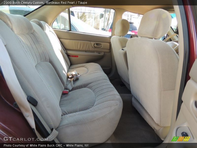 Rear Seat of 2000 Century Custom