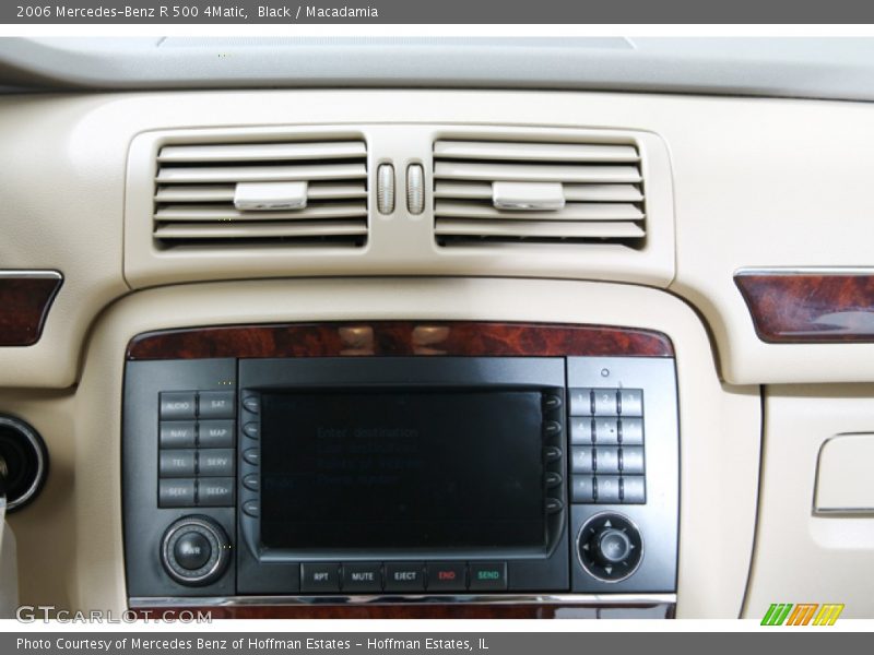 Black / Macadamia 2006 Mercedes-Benz R 500 4Matic