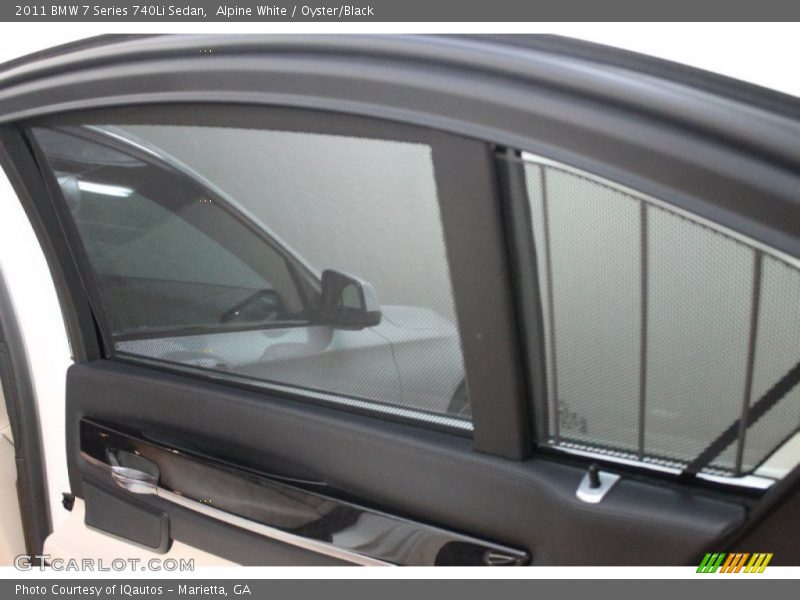 Alpine White / Oyster/Black 2011 BMW 7 Series 740Li Sedan