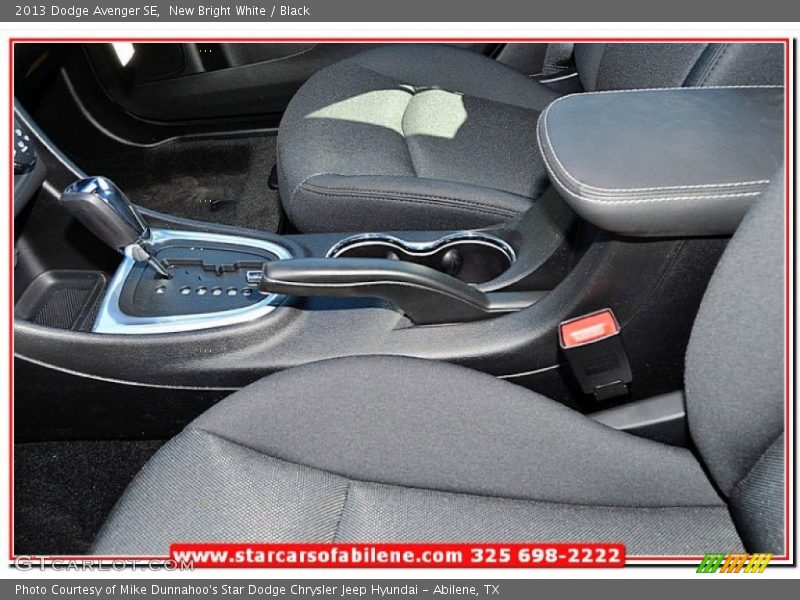 New Bright White / Black 2013 Dodge Avenger SE