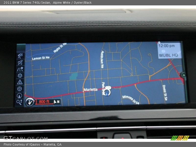 Alpine White / Oyster/Black 2011 BMW 7 Series 740Li Sedan