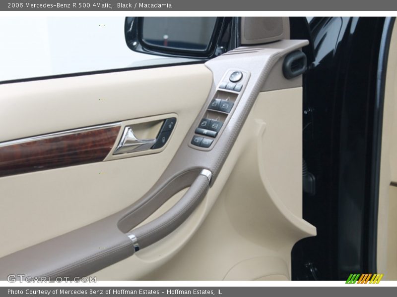Black / Macadamia 2006 Mercedes-Benz R 500 4Matic