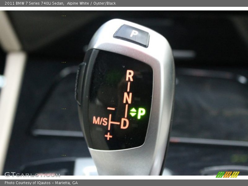 Alpine White / Oyster/Black 2011 BMW 7 Series 740Li Sedan