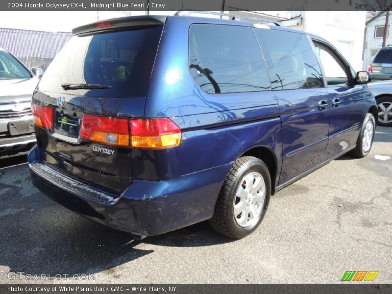 Midnight Blue Pearl / Gray 2004 Honda Odyssey EX-L