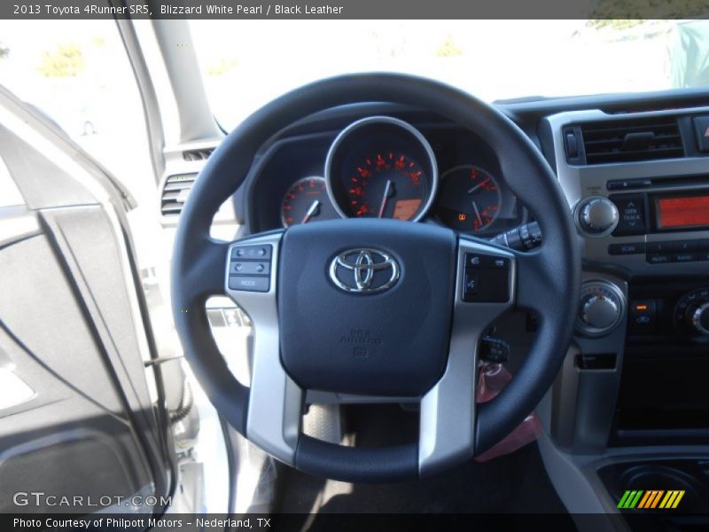 Blizzard White Pearl / Black Leather 2013 Toyota 4Runner SR5