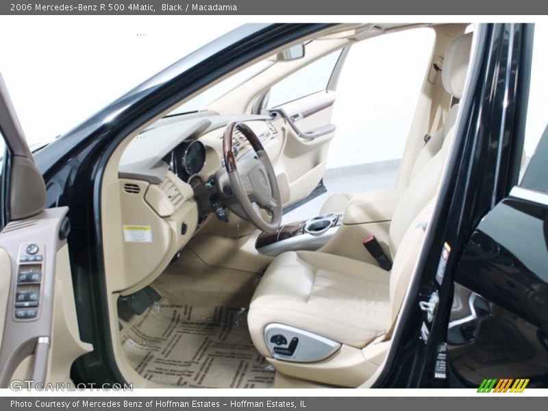 Black / Macadamia 2006 Mercedes-Benz R 500 4Matic