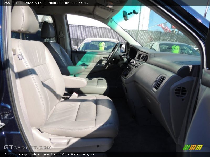 Midnight Blue Pearl / Gray 2004 Honda Odyssey EX-L