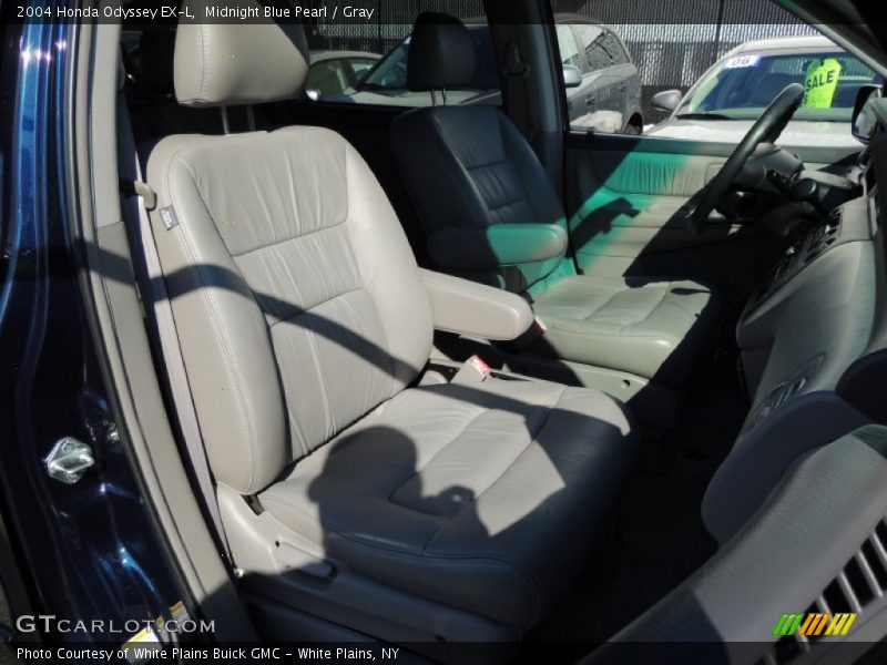 Midnight Blue Pearl / Gray 2004 Honda Odyssey EX-L