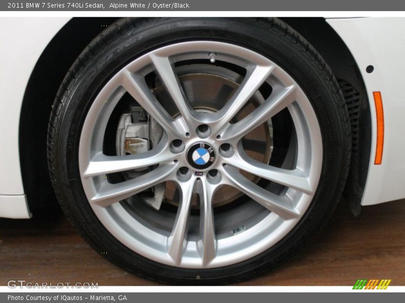  2011 7 Series 740Li Sedan Wheel