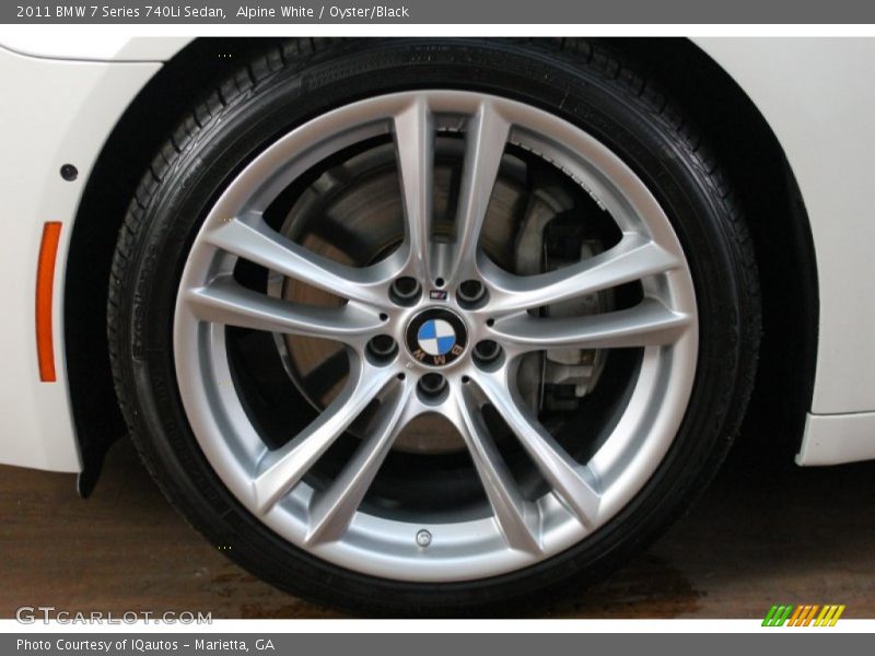  2011 7 Series 740Li Sedan Wheel