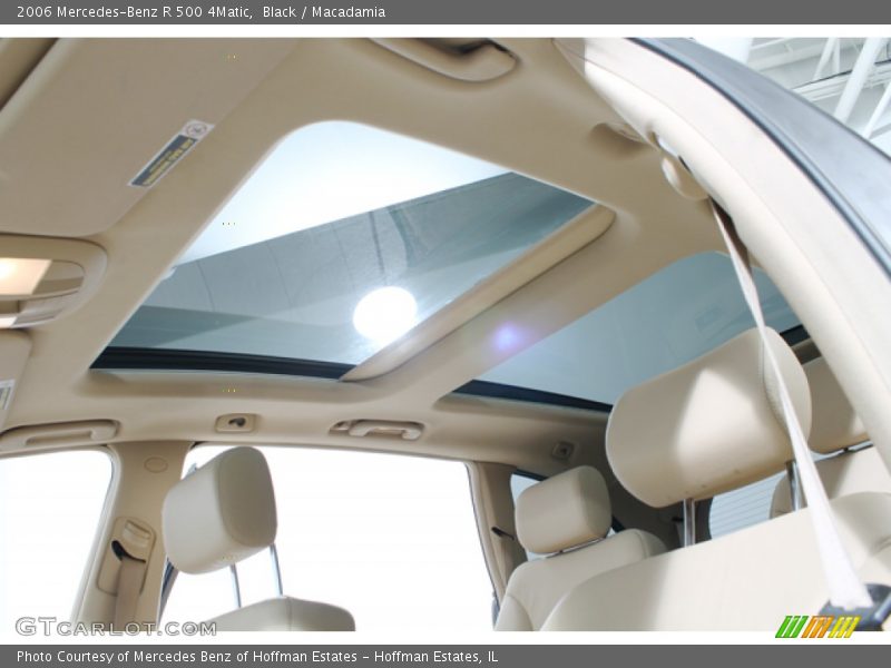 Black / Macadamia 2006 Mercedes-Benz R 500 4Matic