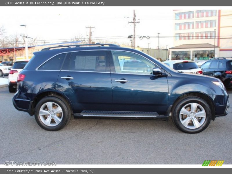 Bali Blue Pearl / Taupe Gray 2010 Acura MDX Technology