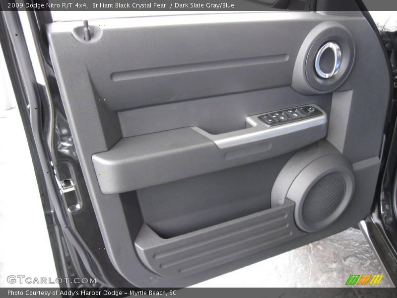 Brilliant Black Crystal Pearl / Dark Slate Gray/Blue 2009 Dodge Nitro R/T 4x4