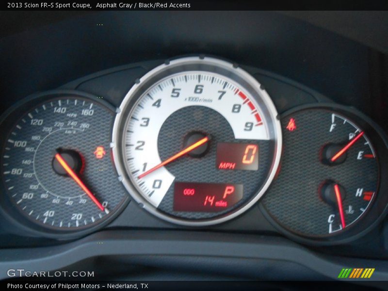  2013 FR-S Sport Coupe Sport Coupe Gauges