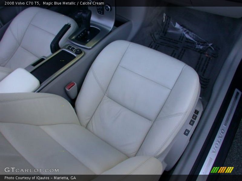 Magic Blue Metallic / Calcite Cream 2008 Volvo C70 T5