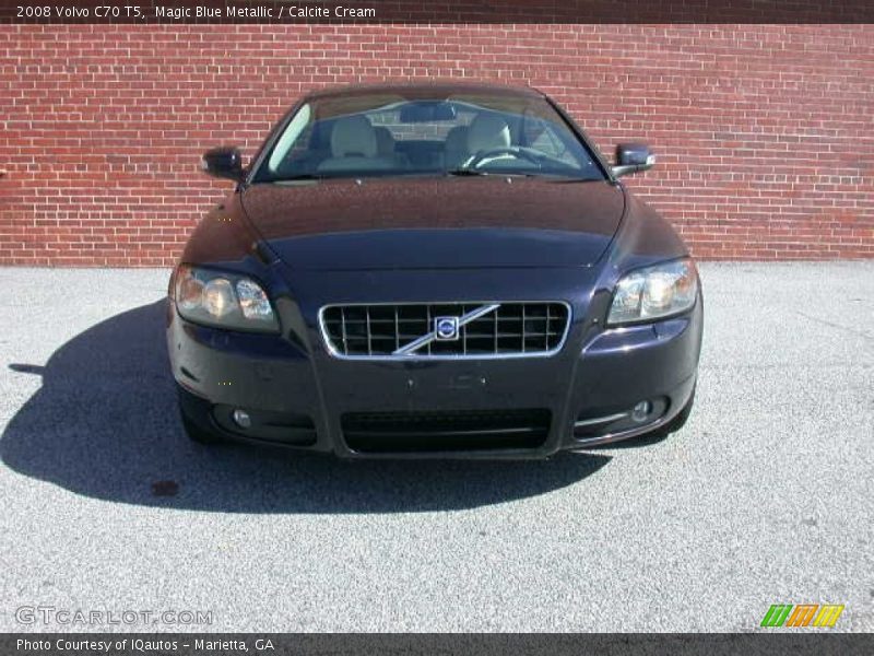 Magic Blue Metallic / Calcite Cream 2008 Volvo C70 T5