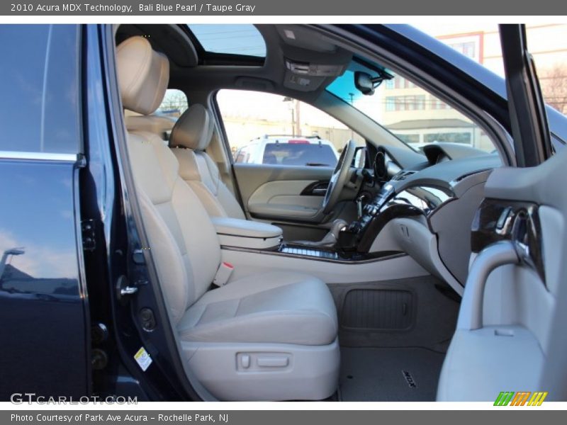 Bali Blue Pearl / Taupe Gray 2010 Acura MDX Technology