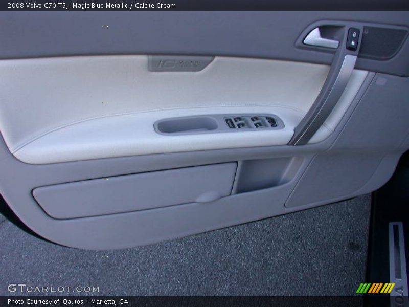 Magic Blue Metallic / Calcite Cream 2008 Volvo C70 T5