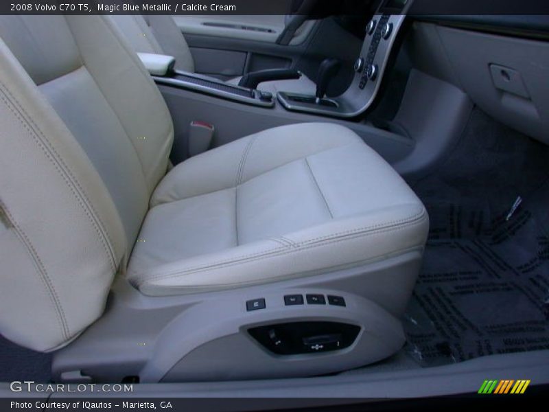 Magic Blue Metallic / Calcite Cream 2008 Volvo C70 T5