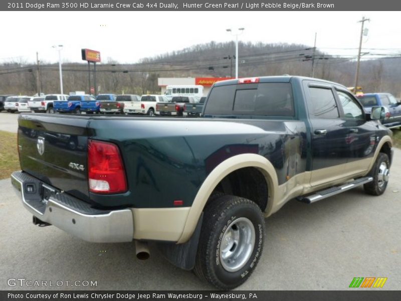  2011 Ram 3500 HD Laramie Crew Cab 4x4 Dually Hunter Green Pearl