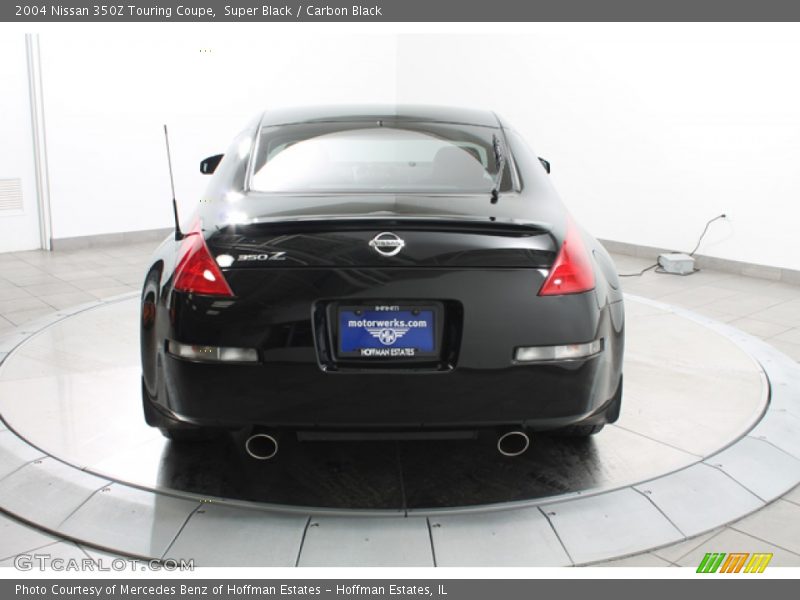 Super Black / Carbon Black 2004 Nissan 350Z Touring Coupe
