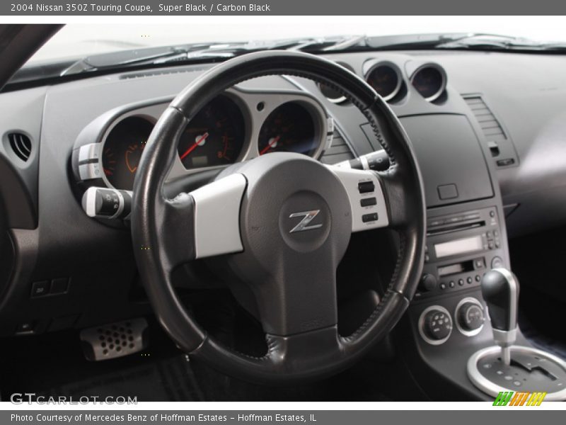 Super Black / Carbon Black 2004 Nissan 350Z Touring Coupe