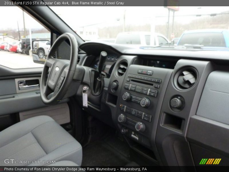 Dashboard of 2011 F150 STX Regular Cab 4x4