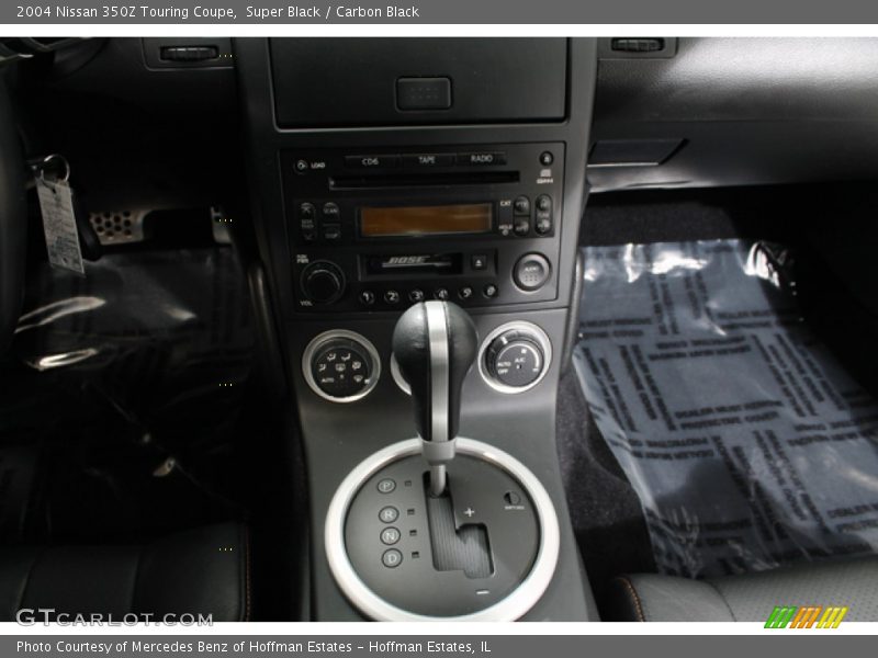 Super Black / Carbon Black 2004 Nissan 350Z Touring Coupe