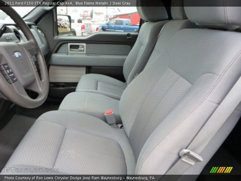 Front Seat of 2011 F150 STX Regular Cab 4x4