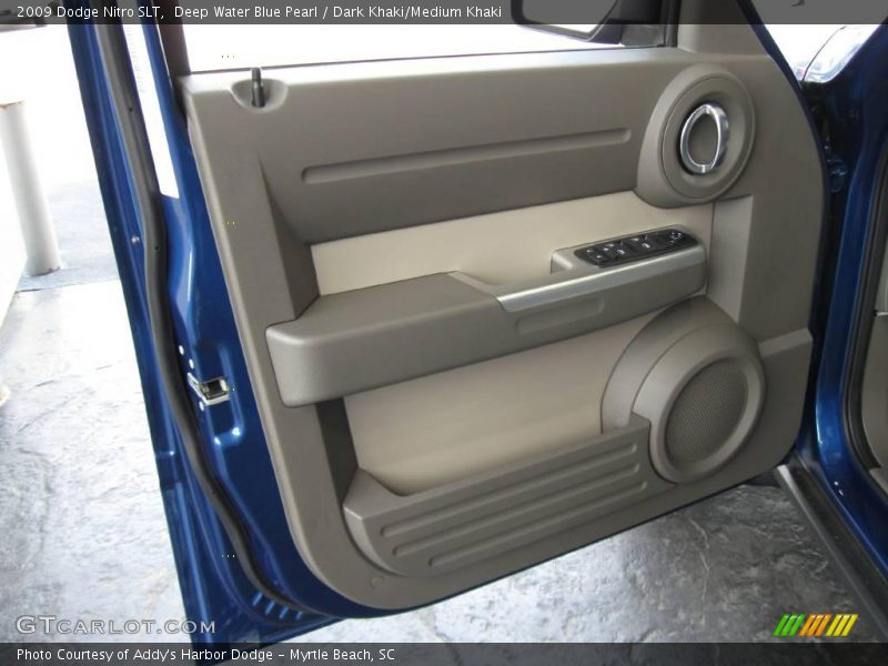 Deep Water Blue Pearl / Dark Khaki/Medium Khaki 2009 Dodge Nitro SLT
