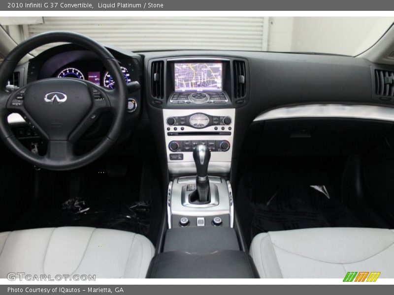 Liquid Platinum / Stone 2010 Infiniti G 37 Convertible