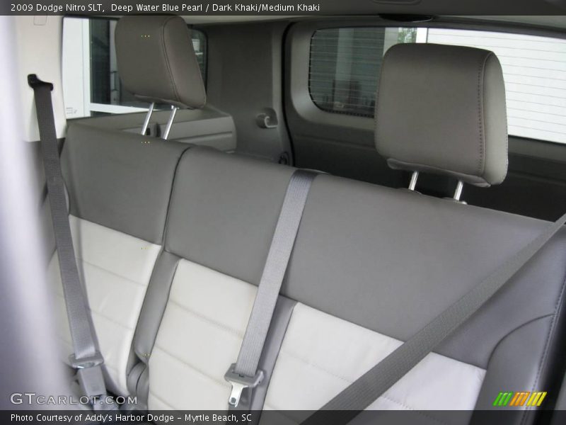 Deep Water Blue Pearl / Dark Khaki/Medium Khaki 2009 Dodge Nitro SLT