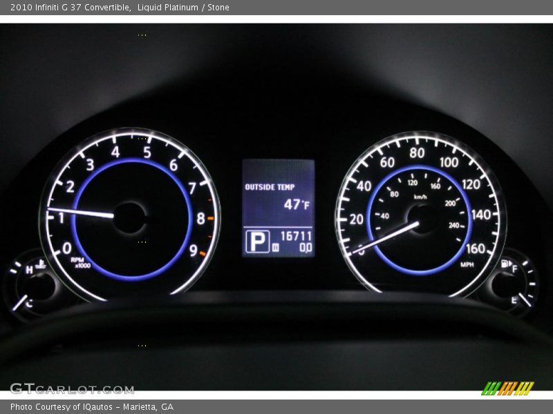  2010 G 37 Convertible 37 Convertible Gauges