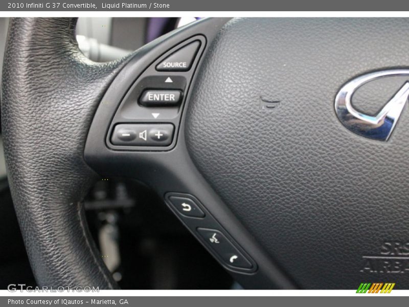 Controls of 2010 G 37 Convertible