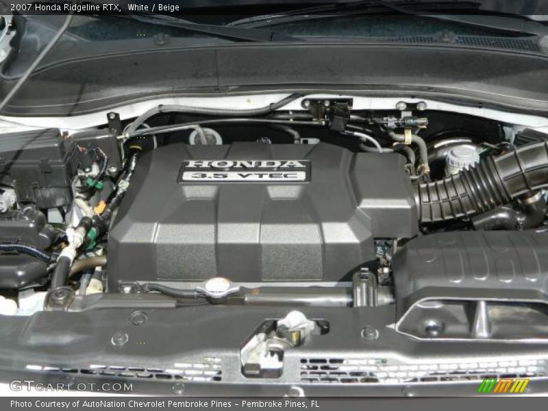  2007 Ridgeline RTX Engine - 3.5 Liter SOHC 24-Valve VTEC V6